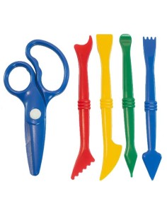 JUEGO MINILAND 5 ACCESORIOS PASTA 14cm - Pack de 6 unidades