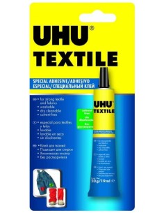 Blister pegamento uhu textil 20g