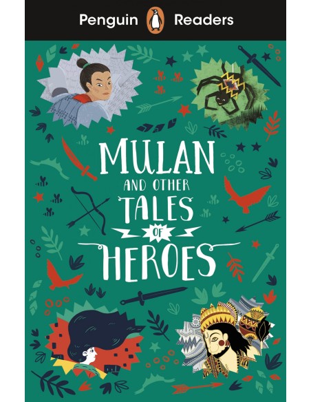 PENGUIN READERS LEVEL 2 MULAN AND OTHER TALES OF HEROES ELT GRADED READER