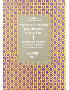 Programa de reeducacion para dificultades en escrituraCuaderno 1 Discriminaci