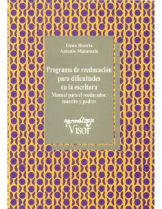 Programa de reeducacion para dificultades en la escritura Manual para el educad