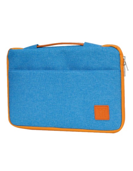 MTTOULOUSSE14BLUE maletines para portátil 35,6 cm (14") Funda Azul, Naranja