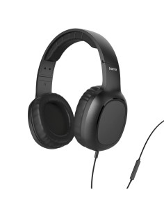 Auricular «Fun C» de botón, Micrófono, Guía de cable en un lado, USB-C, Negro