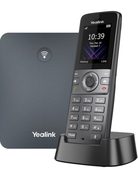 W74P teléfono IP Gris TFT