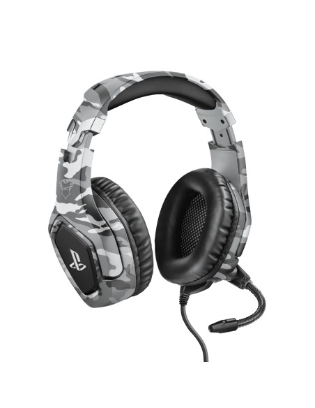 GXT 488 Forze PS4 Auriculares Alámbrico Diadema Juego Negro, Gris