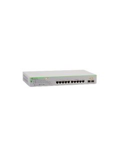 GS950/10PS Gestionado Gigabit Ethernet (10/100/1000) Energía sobre Ethernet (PoE) Verde, Gris