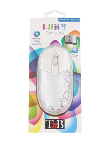 MWLUMY ratón Ambidextro RF inalámbrico Óptico 1000 DPI