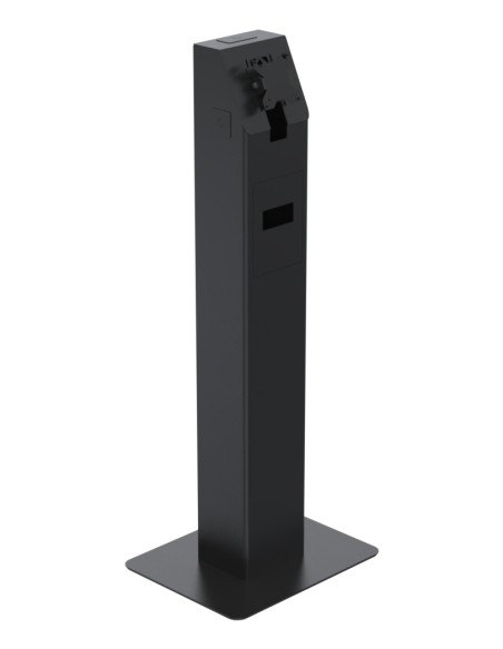 SpacePole Kiosk SPK400-17 accesorio para terminal de punto de venta Juego para quiosco Negro Metal 75 x 75 mm 100 x 100 mm