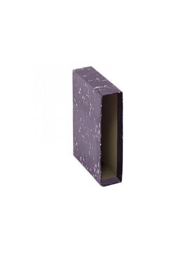 DOHE FUNDA ARCHIVADOR ARCHINOVO FOLIO LOMO ANCHO NEGRO JASPEADO 09141  - Pack de 20 unidades