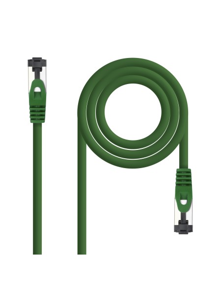 Cable de Red Latiguillo Cat.8.1 2GHz LSZH SSTP AWG26, Verde, 1 m