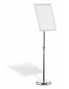 479923 portacartel y stand de información A3 Aluminio, Plástico, Acero Plata