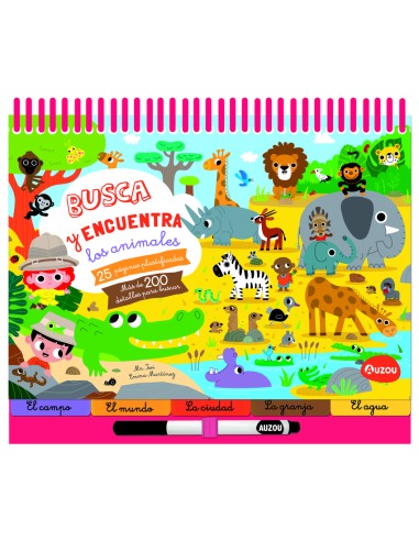 Busca y encuentra los animales