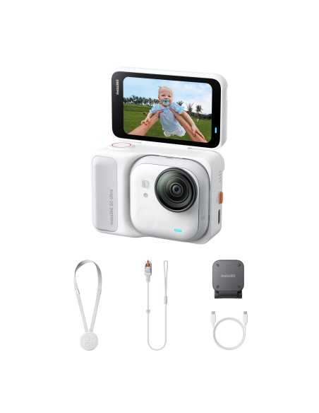 GO Ultra Standard White cámara para deporte de acción 4K Ultra HD 25,4 / 1,28 mm (1 / 1.28") Wifi 52,9 g