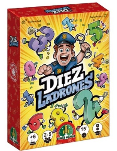 DIEZ LADRONES JUEGO DE MESA