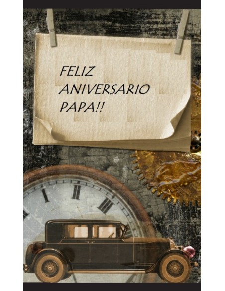 Postal Feliz aniversario papa