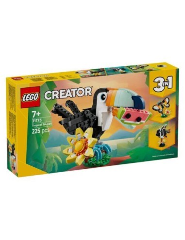 FAUNA SALVAJE TUCAN TROPICAL 3 EN 1 LEGO