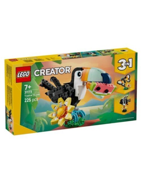 FAUNA SALVAJE TUCAN TROPICAL 3 EN 1 LEGO