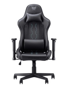 PGC331 Silla para videojuegos universal Negro, Azul