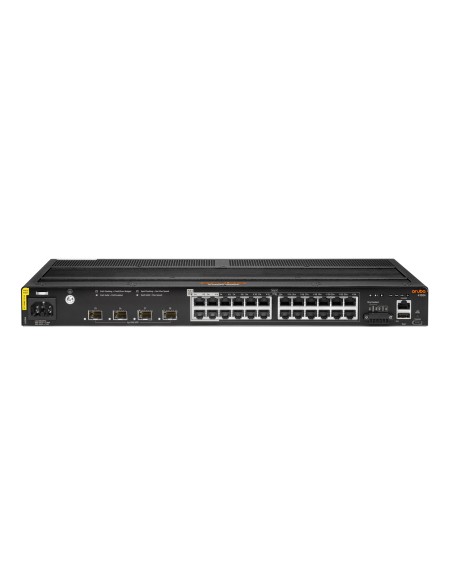 Aruba Networking Aruba 4100i Gestionado L2 Gigabit Ethernet (10/100/1000) Energía sobre Ethernet (PoE) 1U Negro