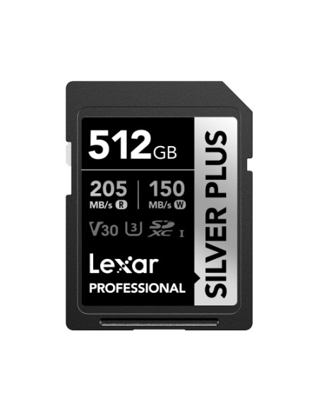 Professional SILVER PLUS 512 GB SDXC UHS-I