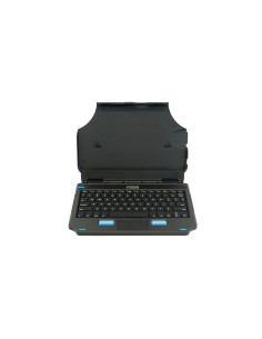 7160-1789-01 teclado para móvil QWERTY Inglés del Reino Unido Pogo pin Negro