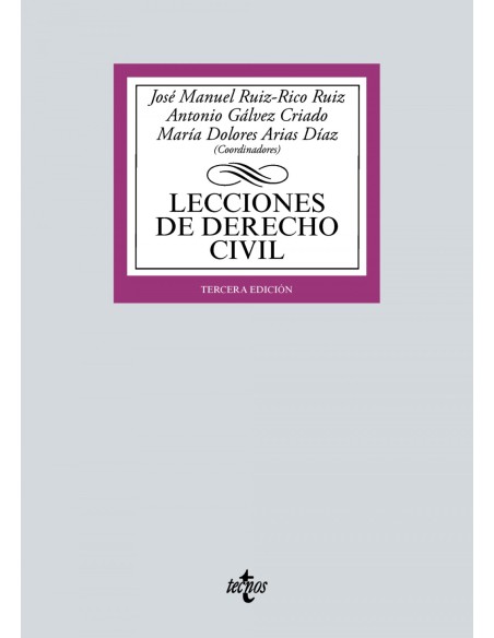 Lecciones de Derecho Civil