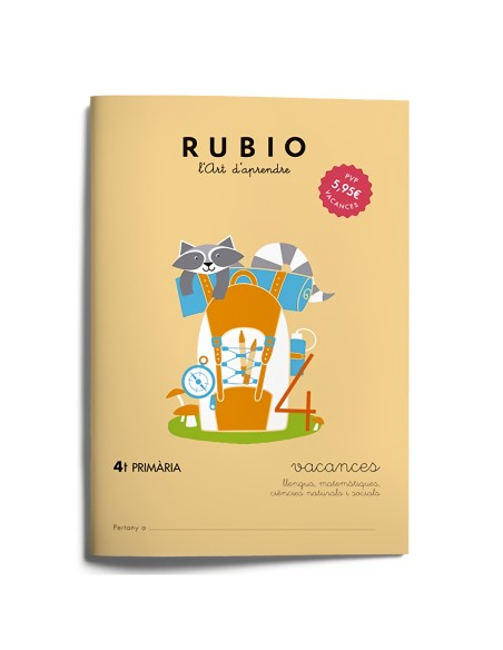 Rubio vacances 4tprimaria