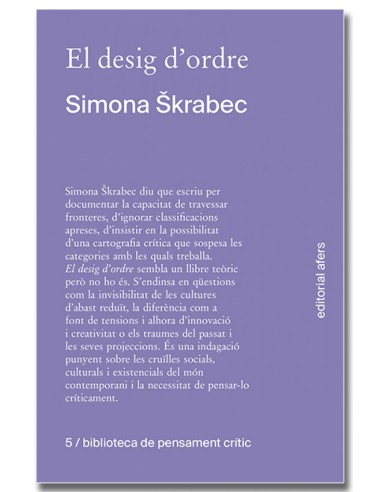 El desig d ordre