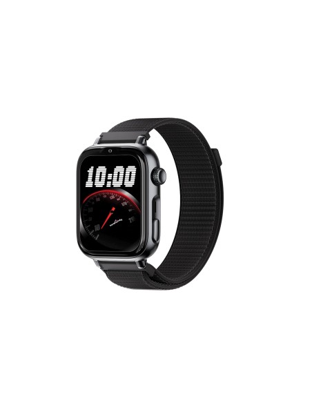 SaveWatch Plus 2 4,7 cm (1.85") AMOLED Digital 410 x 502 Pixeles Pantalla táctil 4G Negro Wifi GPS (satélite)