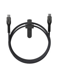 Kevlar cable USB 1,5 m USB 2.0 USB C Negro, Gris