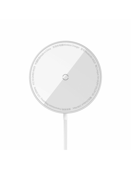 Simple Mini3 Teléfono móvil, Smartphone Blanco USB Cargador inalámbrico Interior