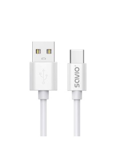USB cable 2 m USB 2.0 USB A - USB C White CL-168 cable USB 3 m Blanco