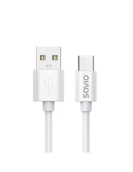 USB cable 2 m USB 2.0 USB A - USB C White CL-168 cable USB 3 m Blanco