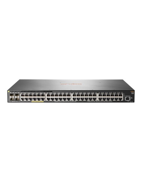 Aruba 2930F 48G PoE+ 4SFP+ Gestionado L3 Gigabit Ethernet (10/100/1000) Energía sobre Ethernet (PoE) 1U Gris