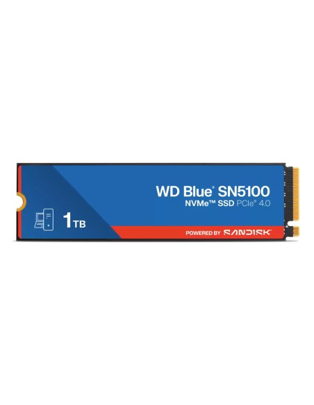WD Blue SN5100 1 TB M.2 PCI Express 4.0 NVMe QLC 3D NAND