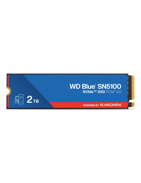 WD Blue SN5100 2 TB M.2 PCI Express 4.0 NVMe QLC 3D NAND