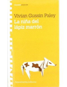 La nina del lapiz marron