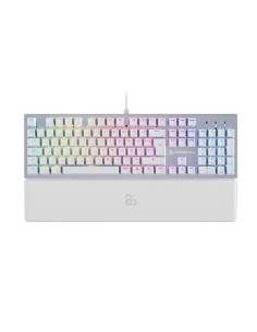 NS-KB-SERIKEV2 teclado USB QWERTY Español Blanco