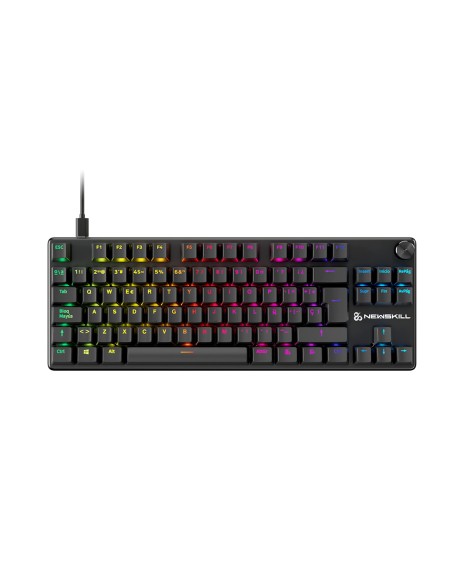 NS-KB-SERIKEV2-TKL teclado Juego USB QWERTY Español Negro