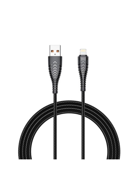 -A/LIGHTNING 2.0 1.2M NEGRO cable USB USB 2.0 1,2 m USB C USB A