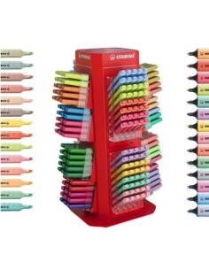 Expositor giratorio stabilo boss swing cool colores surtidos