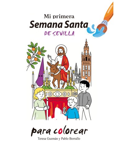 Mi primera Semana Santa de Sevilla para colorear