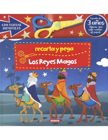 Recorta y pega Los Reyes Magos