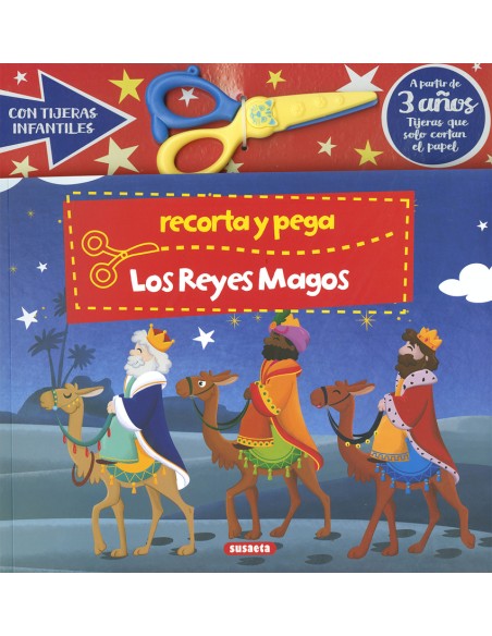 Recorta y pega Los Reyes Magos