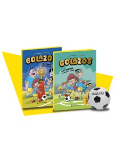 Estuche Golazos 2 libros pelota