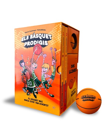Estoig Els Basquet Prodigis 2 llibres pilota