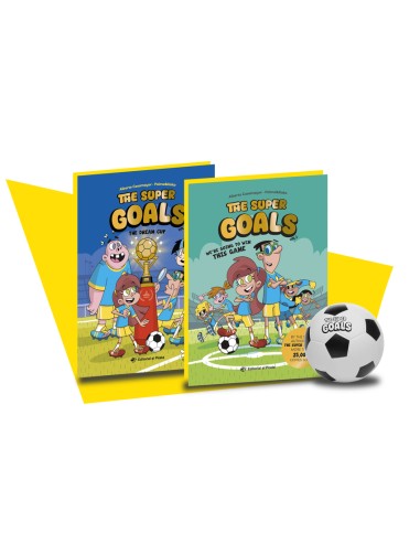 The Super Goals Box Set 2 books Soccer ball