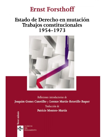El estado de derecho en mutacion Tratados constitucionales 1954 1973
