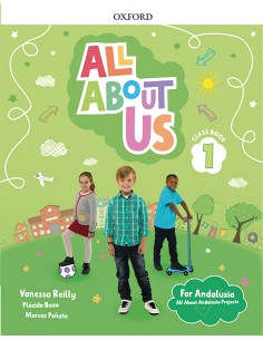ALL ABOUT US 1 PRIMARY COURSEBOOK PACK ANDALUCIA