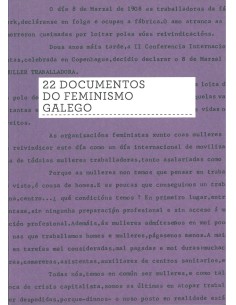 22 DOCUMENTOS DO FEMINISMO GALEGO